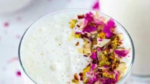 Two benefits of drinking lassi