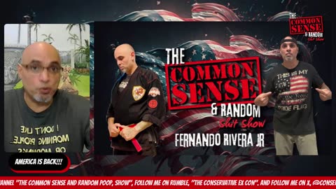 The Common Sense and Random Shit, Show (America is Back!!!)