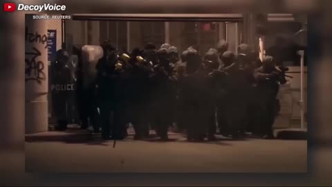 When Protests Turned Violent: The Moment LAPD Fired Back Caught on Camera!