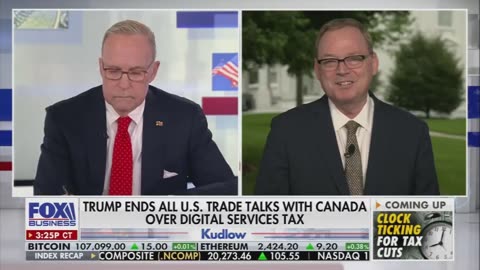 Hassett describes Canada's digital services tax as an "almost criminal act"