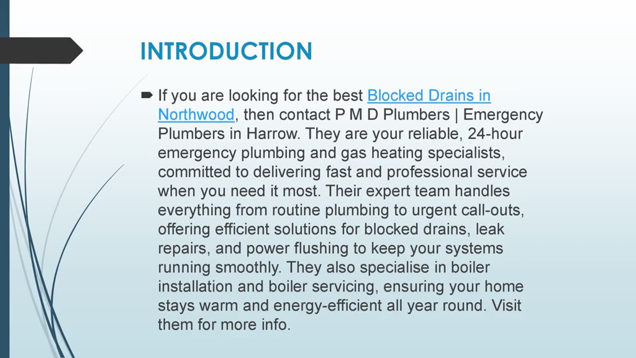 Best Blocked Drains in Northwood