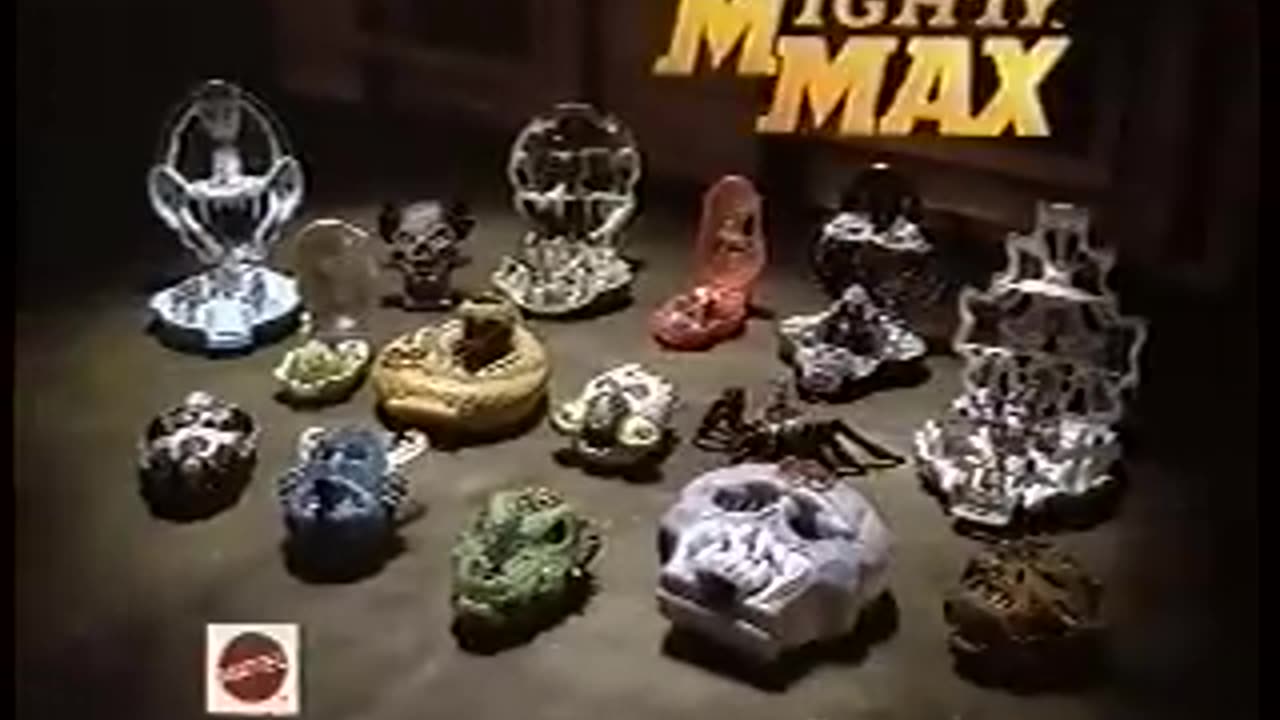 Mighty Max Skull Dungeon Toy Commercial 1992