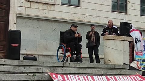 Manifestazione No Smart City CA Luigi Salis