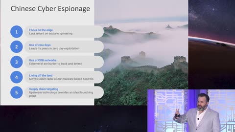 DARPAtv Cyber Threat Landscape Brief by Google Threat Intelligence Group - John Hultquist