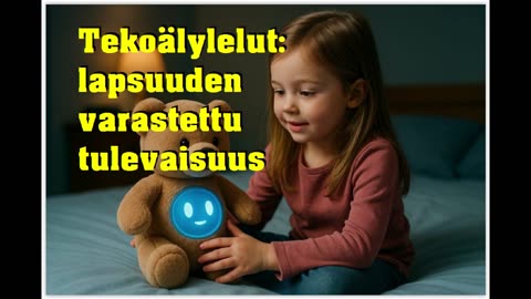 Tekoälylelut - lapsuuden varastettu tulevaisuus