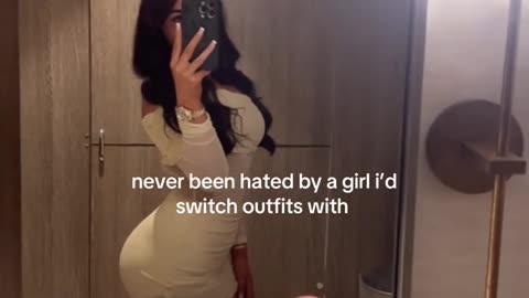 Never been hated by a girl I’d switch outfits with
