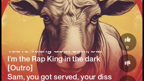 Dannyskitzo responds to the Yung Goat Sam before he gets another kick in