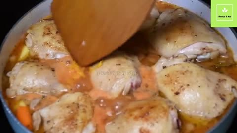 Pollo a la naranja