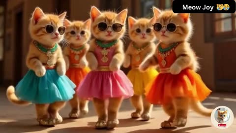 Watch These Adorable AI Cats Step Dance to Joy!