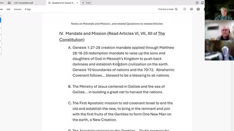 Class Session 4 of AD 810 The Restoration and Reformation of the Church