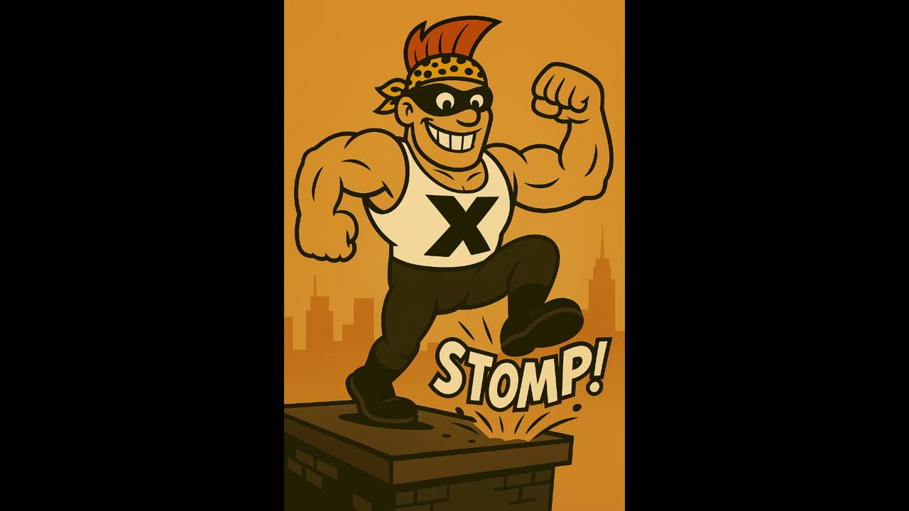 Roof Stomping with Mister X