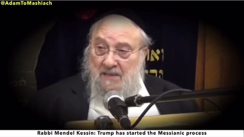 “Trump has started the Messianic process.” – Rabbi Mendel Kessin | In the original Hebrew manuscript Jews are Esau and Whites are Jacob. Jews are always twisting it to make the white race to be the SplitSeed of Satan