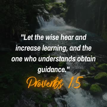 Let the Wise Listen | 30 Seconds of Peace & Guidance