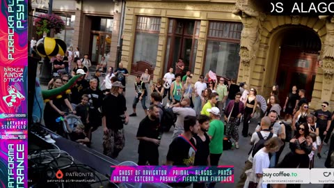 Piracka Platforma Psytrance ! Aryadne Sternfeld x Broken Mindz @Parada Wolności 2025