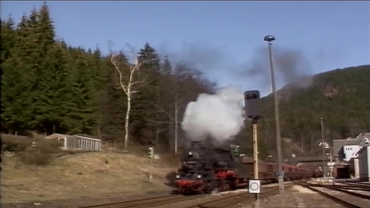 The steam locomotive of the German class 58