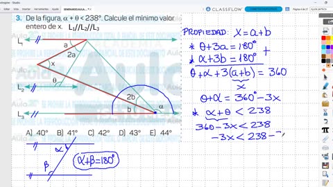AULA 20 REGULAR 2026 - 1 | Seminario | Geometría