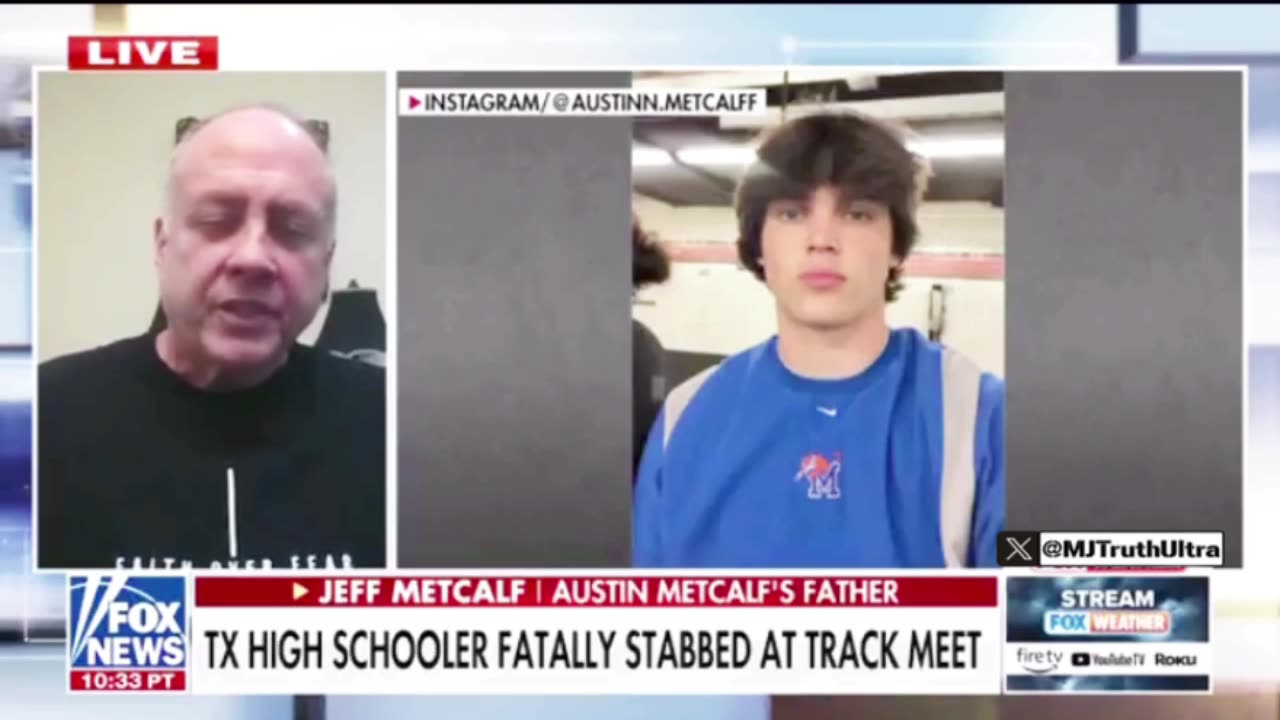 This is the father of Austin Metcaff… He says the boy who killed his son, “Made a Bad Choice”