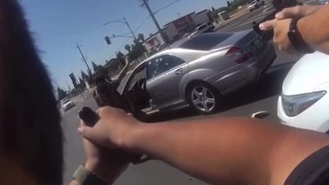 Woman gets pistol whipped by ex-boyfriend. Chaotic Scene!!!