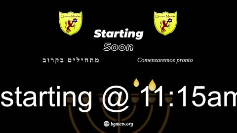 BGMCTV LIVE MESSIANIC SHABBAT SERVICE 1054 What group are you with