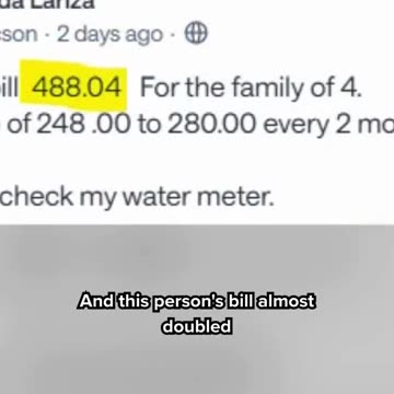 San Diego, Ca. Democrats have just quietly added a new fee that’s skyrocketing residents water bills