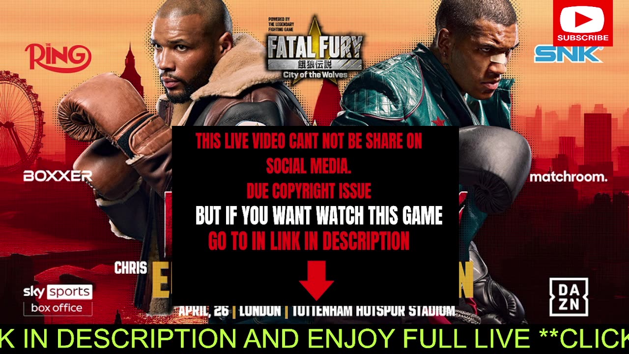 [**methstreams** Chris Eubank Jr vs Conor Benn Boxing Live on buffstreams**Crackstream**