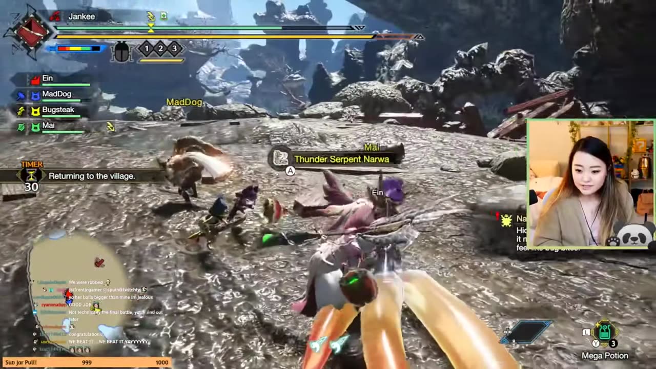 [1/14/22] Got a slight fever, BUT THAT AIN'T STOPPING US FROM HUNTING MONSTERS!! O^O9