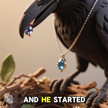 The Crow and the Necklace | Long English Moral Story