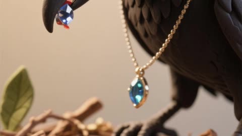The Crow and the Necklace | Long English Moral Story