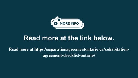 Cohabitation Agreement Checklist: What to Include