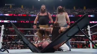 (2015.12.13) The Wyatt Family vs ECW Originals - 8-Man Elimination Table Match - WWE