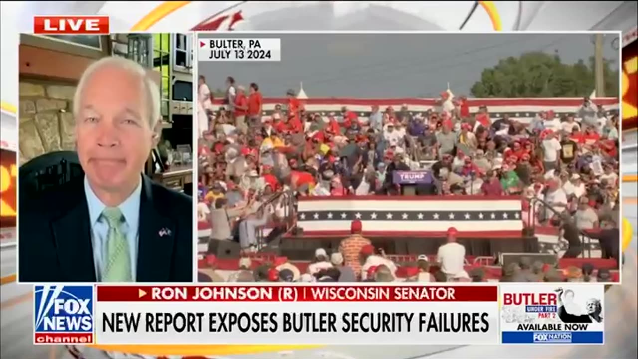 Senator Ron Johnson on Fox and Friends 7.13.25