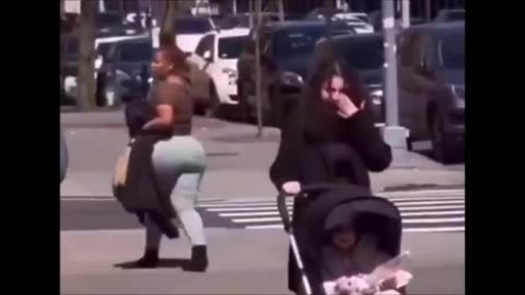 You Arent Angry Enough Obese Black Female Orangutan Spits on White Woman