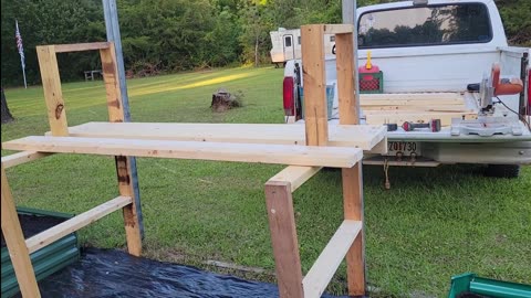 Getting the potting bench started