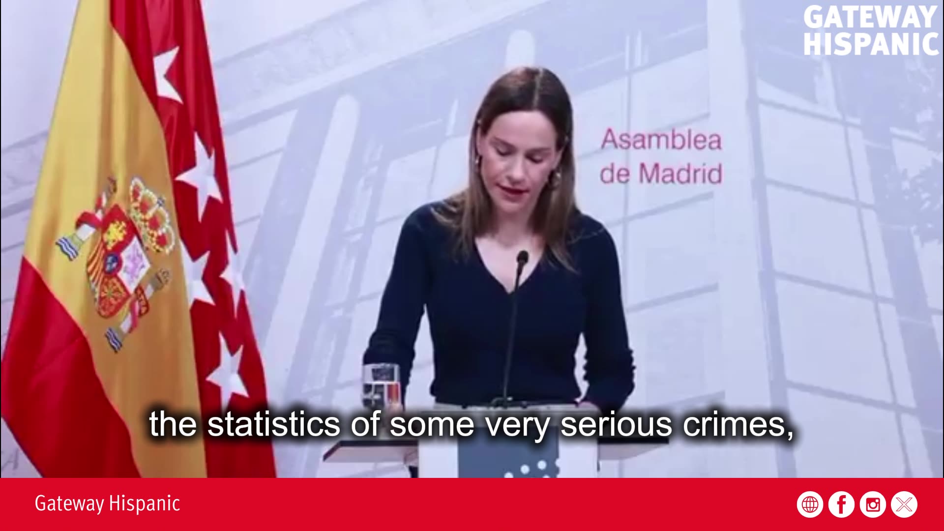 VOX exige a Ayuso revelar el origen de los delincuentes en Madrid (VIDEO)