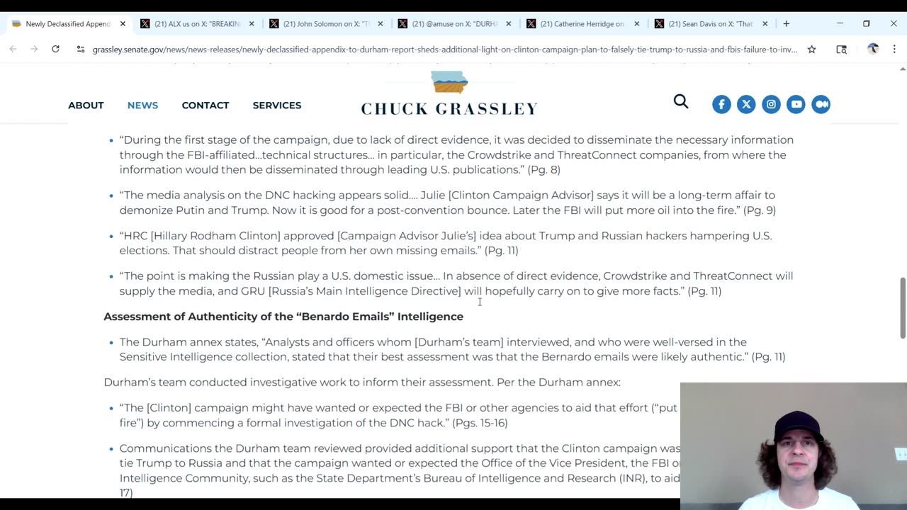 Hillary Clinton Is Cooked. Newly Released Evidence Shows She Approved The Russia Hoax
