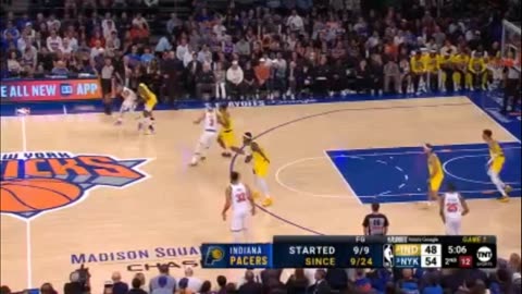 1er match de la Finale de L'est Pacers De L'Indiana vs Knicks de New York