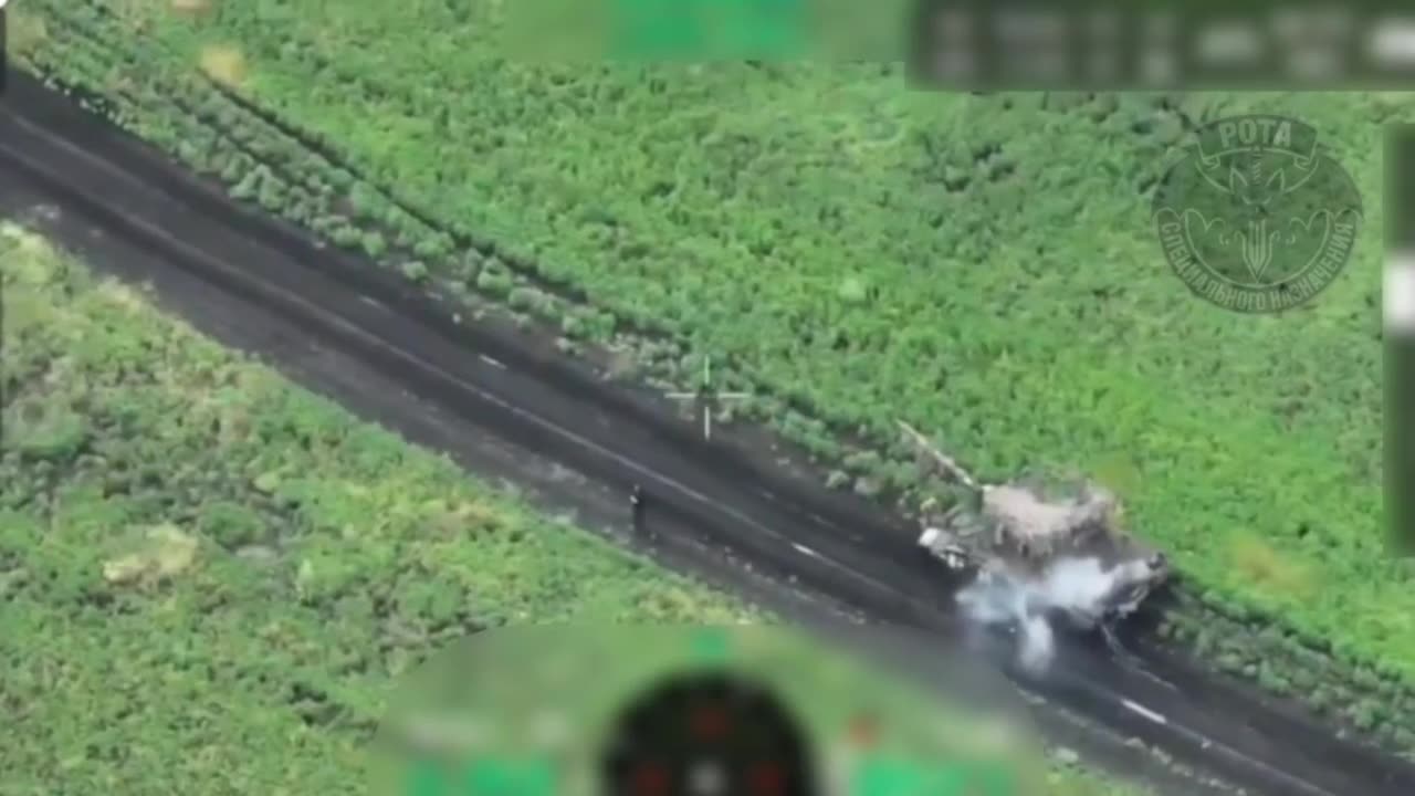 Spectacular Defeat of a Ukrainian Tank