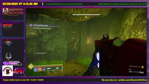 Destiny 2: 5-20-25 The Blooming Deep is the Lost Sector. Arc/Strand Surge.