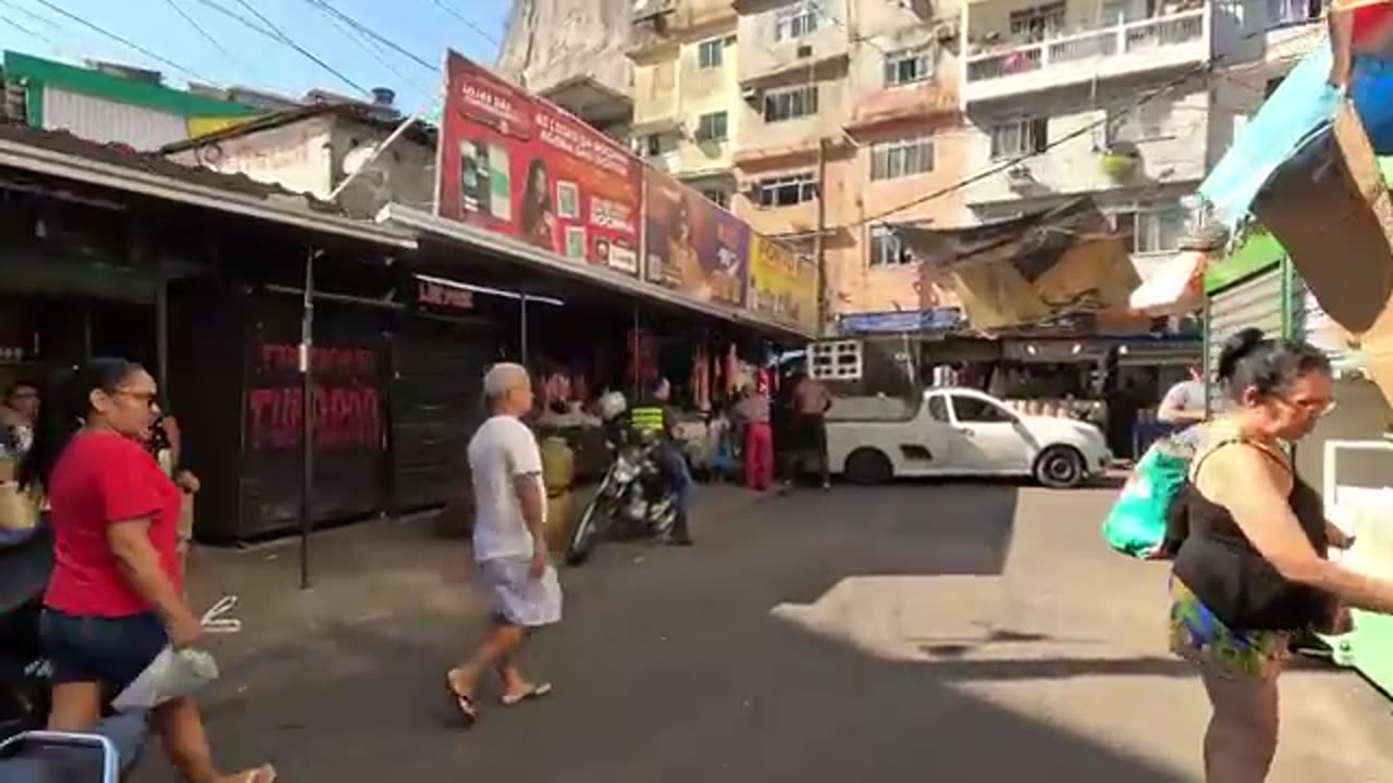 Rocinha Rio de Janeiro , biggest Favela in the town