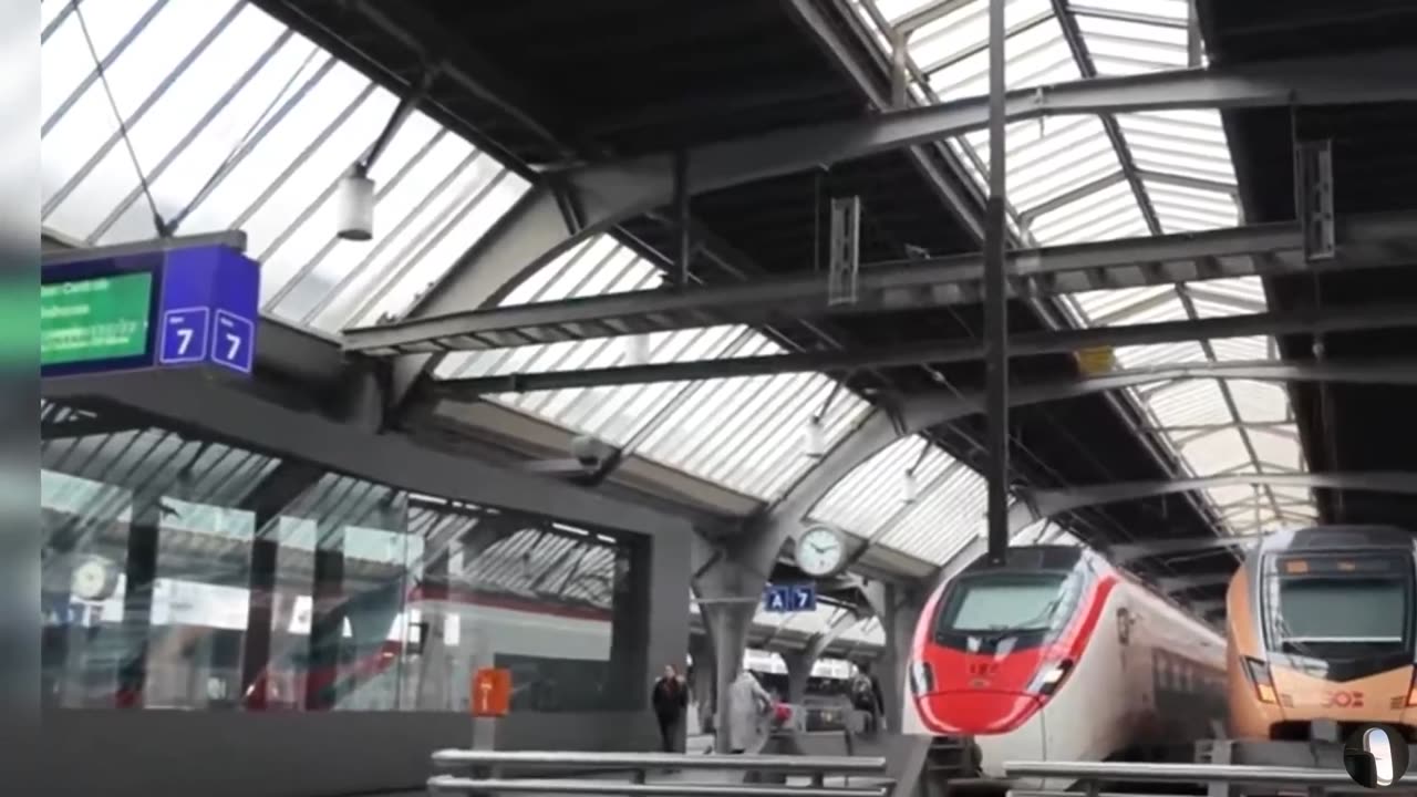 Zurich HB Travel Terminals Switzerland Tour