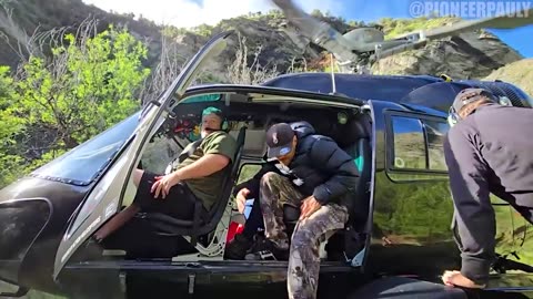 Searching for gold.In The New Zealand Mountains!