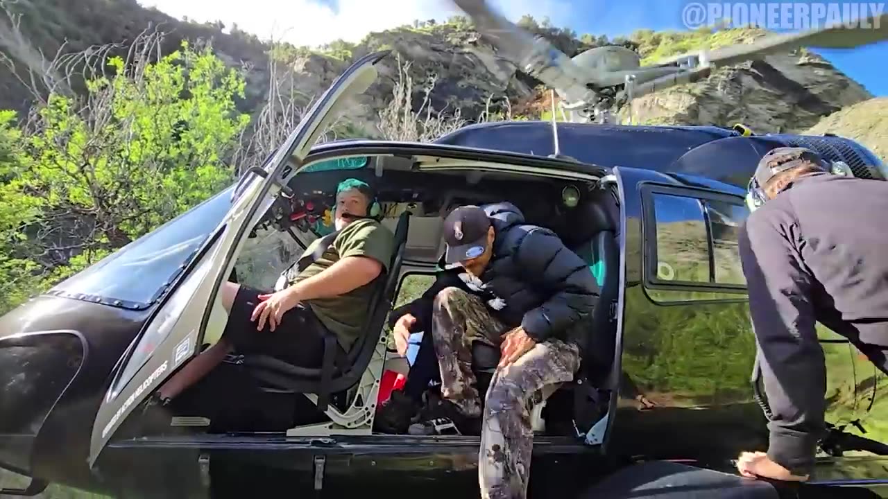 Searching for gold.In The New Zealand Mountains!