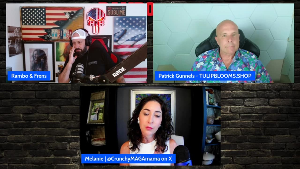 Rambo AF with Awakened Outlaw, Melanie, Patrick 7-1-25