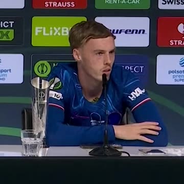 We need Cole Palmer to do all of Chelsea's press conferences moving forward 😅