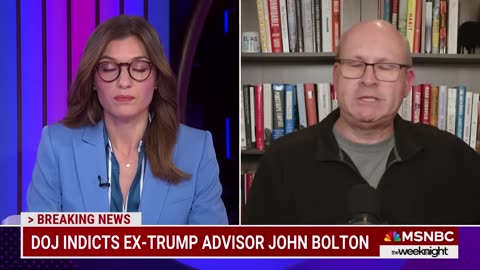 Marc Elias- John Bolton was indicted -because Donald Trump hates him