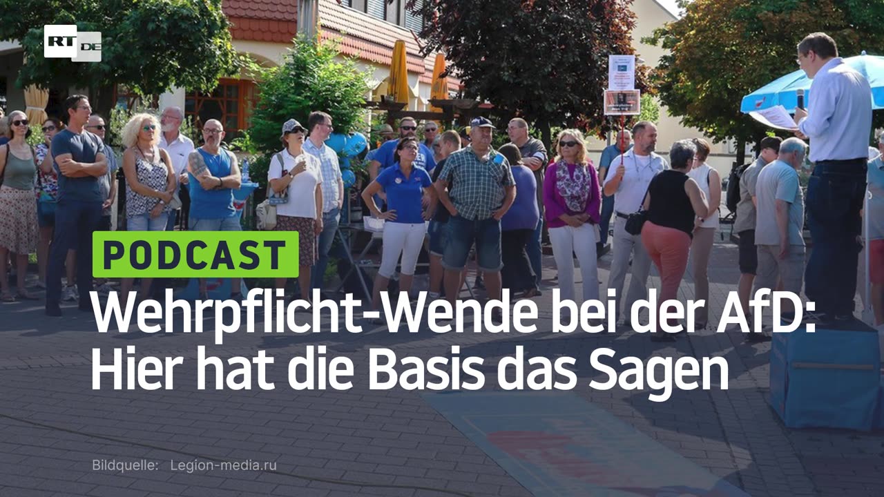 Wehrpflicht-Wende bei der AfD: Hier hat die Basis das Sagen