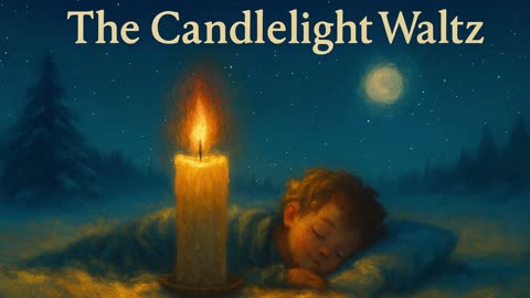 🕯️ The Candlelight Waltz – Gentle Winter Lullaby for Kids