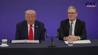 91825 Terry Reports - President Trump Meets with the British Prime Minister