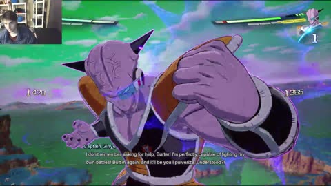 Dragon Ball Sparking Zero The Episode Battle Mode Walkthrough Part #5 - Goku VS Captain Ginyu