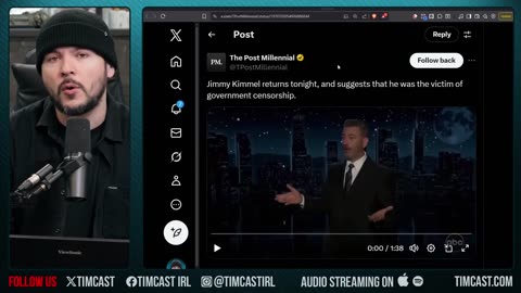 Jimmy Kimmel Refuses To Apologize, Doubles Down Attacking Maga For Not Taking A Joke | Tim Pool 